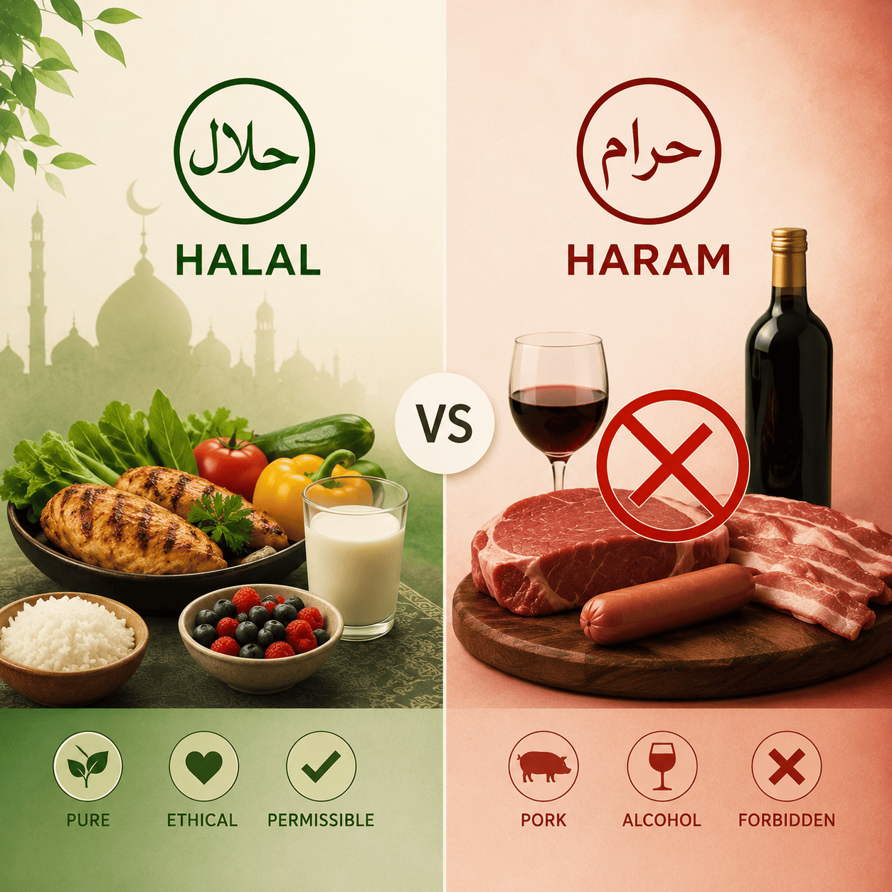 Halal vs Haram Foods Explained cover