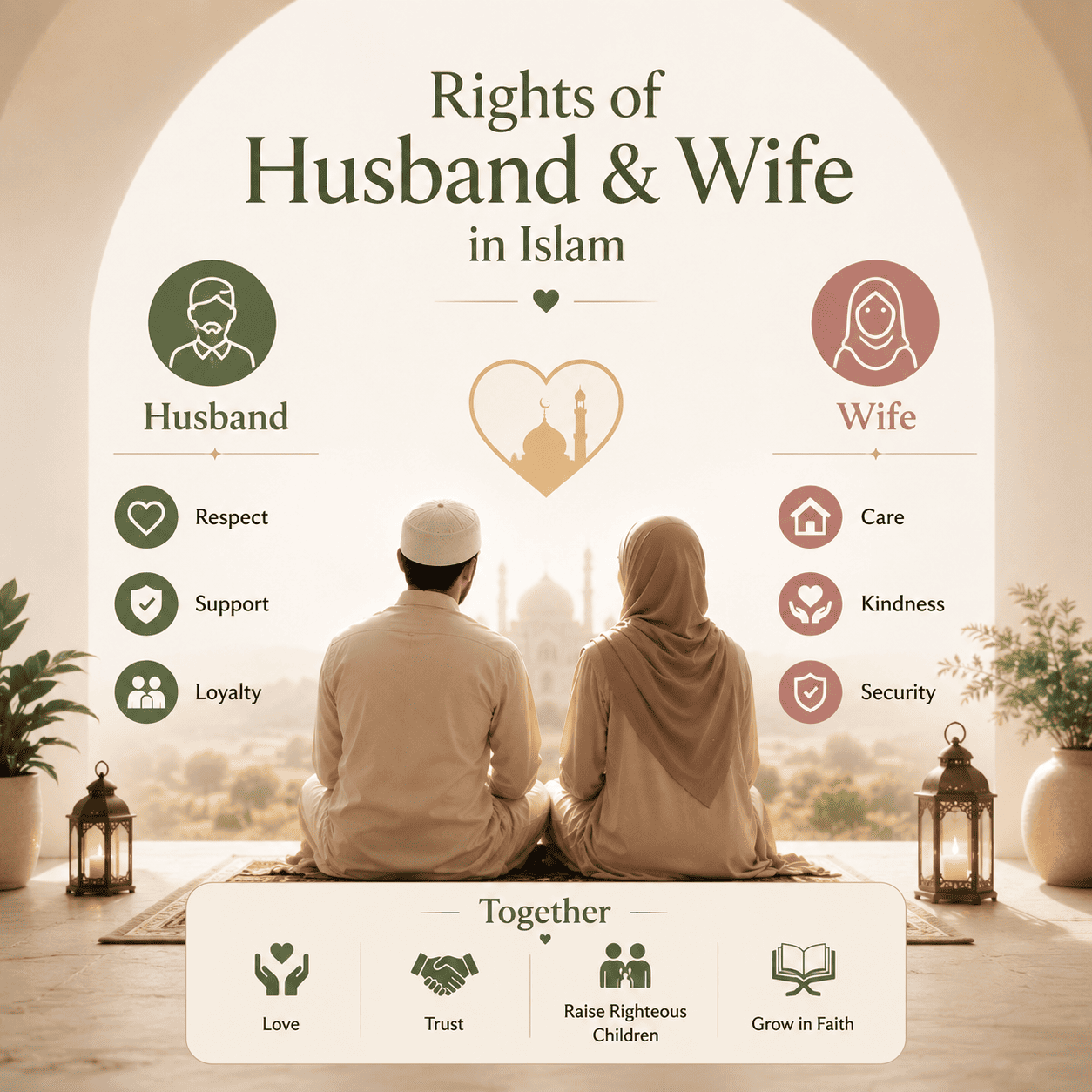 Rights of Husband and Wife in Islam cover
