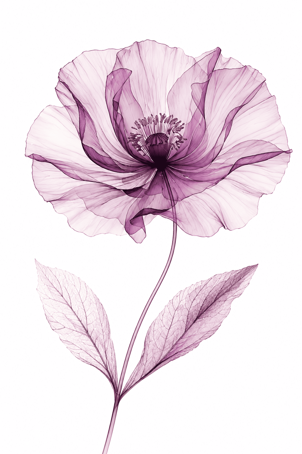 Floral Islamic Wall Art I image 3