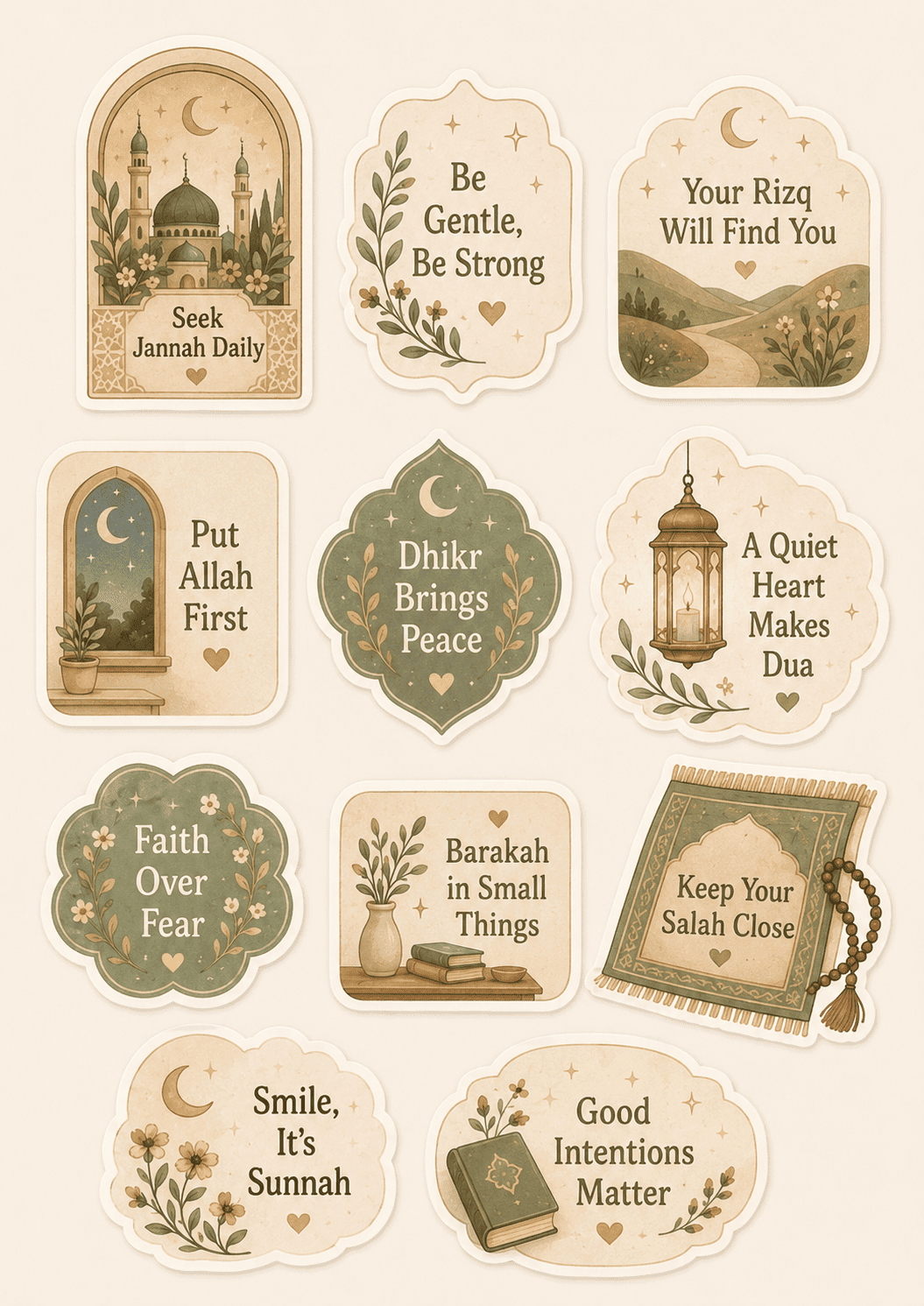 Floral Islamic Wall Art III image 5